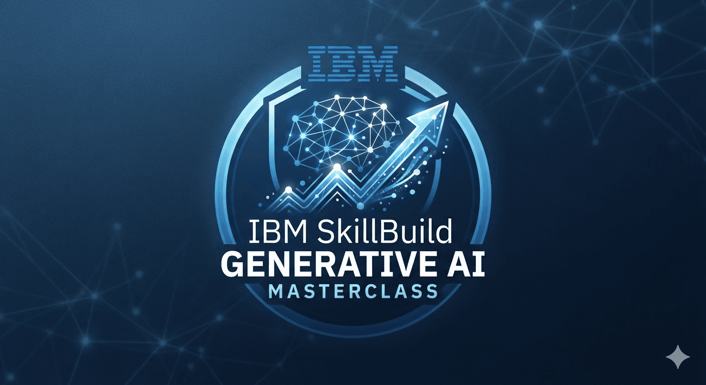 ๐ ๐ IBM SkillBuild Generative AI Masterclass ๐๐
